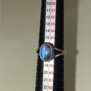 Blue Kyanite ring size 8